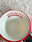 Lovely Day For A Guinness Enamel Mug Coffee Cup Metal New White Red
