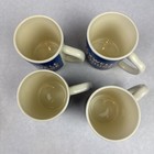 Vintage Maxwell House Coffee Mug Blue Good To The Last Drop Made In Usa Set Of 4