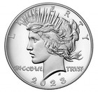     look      2023 Peace Silver Dollar San Francisco  s  Gem Proof Ogp   Coa  23xl 