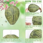 4 Pack Fake Hornet Nest Decoy Wasp   Carpenter Bee Repellent Outdoor 8 66   11 