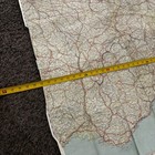 Vintage Large Map Europe Cebtrale Motoring See Pics  Epherma Travel Memorabilia