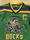 Charlie Conway  96 Mighty Ducks Jersey Men s Small S Stitched Movie Replica