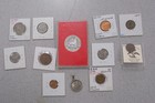 Emperor Haile Selassie Silver Coin Conquering Lion Pendant Ethiopia W More Coins