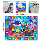 Baby Play Mat For Floor - Kids Ocean Abc Rug Extra Thick Large Padded Non-slip