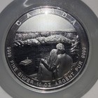 Canada The Great 2017 10oz Silver Niagara Falls Ngc Ms70 First Day Of Issue