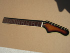 1960s Vintage Teisco Guitar Neck Sunburst Finish Del Rey National Kent Cameo