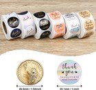 Thank You Stickers - 6 Rolls  3000 Pieces  1 Inch Labels For Packaging