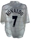 Cristiano Ronaldo Signed Manchester United 2003 04 Away Jersey
