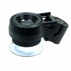 Mini 45x Lighted Jewelers Loupe   Magnifier With Led   Fluorescence Lights
