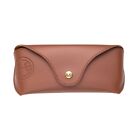 Special Edition Brown Soft Leather Case W cloth   Giftbox For Rayban Sunglasses
