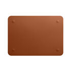 New Authentic Apple For Macbook Pro 16  Leather Sleeve Saddle Brown Mwv92zm a
