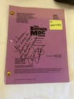 The Bernie Mac Show Bet Comedy Award Signed Script Hat Group 2005 Trophy