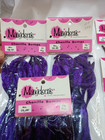 18 Nos Vintage Mangelsens Chenille Bump 1960 s Pipe Cleaners Purple Brown Yellow