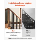 Uimoso Metal Staircase Deck Balusters31 Pack 44 Inch Carbon Steel Stair Spindles