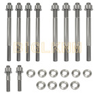 Titanium Cylinder Head Bolt Kit For Yamaha Grizzly Raptor Rhino 660 Raptor 660r