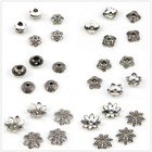 150pcs 8-15mm Wholesale Bulk Lots Silver Charms Tibetan Small 