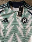 Nwt Adidas New England Revolution 2025 Away Pine Tree Mls Soccer Jersey Mens Xl