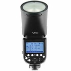 Us Godox V1-c 2 4g Ttl Hss Round Head Camera Flash Light Speedlite For Canon bag