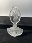 Antique Czech Glass Perfume Bottle W Cameo Lady Intaglio Stopper Art Deco