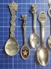 Vintage Souvenir Spoon Lot -hollywood Theme -universal Studios  Beverly   