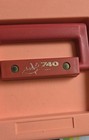 Vintage Plano Art Supply Storage Box 740 Case Pink And Brown 2 Tier