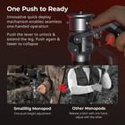 Smallrig 68 9  Carbon Fiber Video Monopod Camera Monopod For Camera Maxload 5kg