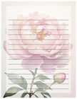 Personalized - 30pcs Stationery Writing Paper  Watercolor Stationary   l2c68