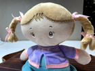 Kids Preferred Baby Doll Plush Stuffed Lovey Girl Pigtails Blue pink purple