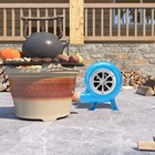 Squirrel Cage Fan Bbq Fan Combustion Furnace Blower Electric Forge Air Blower