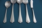 Lenox Butlers Gourmet Serving  5pc Set  Tablespoon Pierced Fork Sugar 18 8 China
