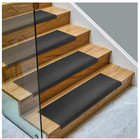 Easy Clean  Waterproof  Low Profile Non-slip Indoor outdoor Rubber Stair Treads 