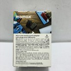 Momax 1-world 100w Gan Universal Travel Uk Eu Au Us Multi Plug Adapter - Black