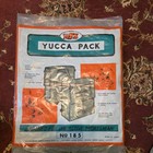 Vintage 1950 s  185 Yucca Pack Backpack Camping Canvas With  Leather Straps Nos