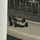 Vintage 1967 Monza Car Racing Photo Photograph John Surtees Bruce Mclaren   