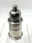 Exquisite Very Rare Christofle Paris Silver Pepper Mill Grinder Marked On Bottom