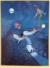 1950s Walt Disney Productions Reproduction Celluloid Drawing Peter Pan