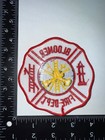 Bloomer Fire Department Wisconsin Wi Shoulder Patch Obsolete Embroidered