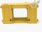 Vintage Lundby Dollhouse Miniatures 1 16 Yellow red Bathroom 6 Pieces Vg 