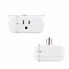 Smart Plug 16a Wifi Outlet Work With Alexa Google Home 4 Pack Mini Socket