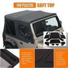 6pcs Premium Front   Rear Soft Top   Upper Skins For 1997-2006 Jeep Wrangler Tj 