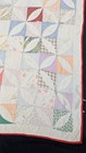 Vintage Beautiful Quilt Different Pieces Hand Woven Size 70x55  Inches