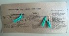 Vintage Sharpe Carbine Miniature Toy Gun W  Original Card Western Saddle Rifle