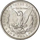 1884 O Us Morgan Silver Dollar  1 - Bu