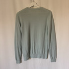 Boden Cashmere Cardigan Teal Medium Buttons Crew Neck Womens