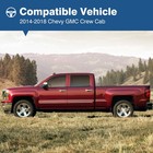 Pair Rocker Panels   Cab Corners For 14-18 Chevy Silverado Gmc Sierra Crew Cab