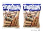 72 Rolls Preformed Coin Wrappers Assorted Paper Tubes Quarter Penny Nickel Dime