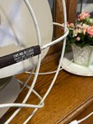 Vintage 1960s Westinghouse Oscillating 2 Speed Desk Fan  Beige Cat no  12 La5a 