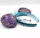 Disney Parks Minnie Ears Limited Party Mermaid Ariel Purple Iridescent Headband