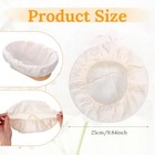 3 Pcs Bread Proofing Basket Cloth Liner  10 Inch Baking Dough Basket Cover 