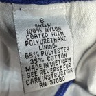 Vintage 90 s Y2k  Womens S Blue Windbreaker Track Pants Nylon Lined Elastic
